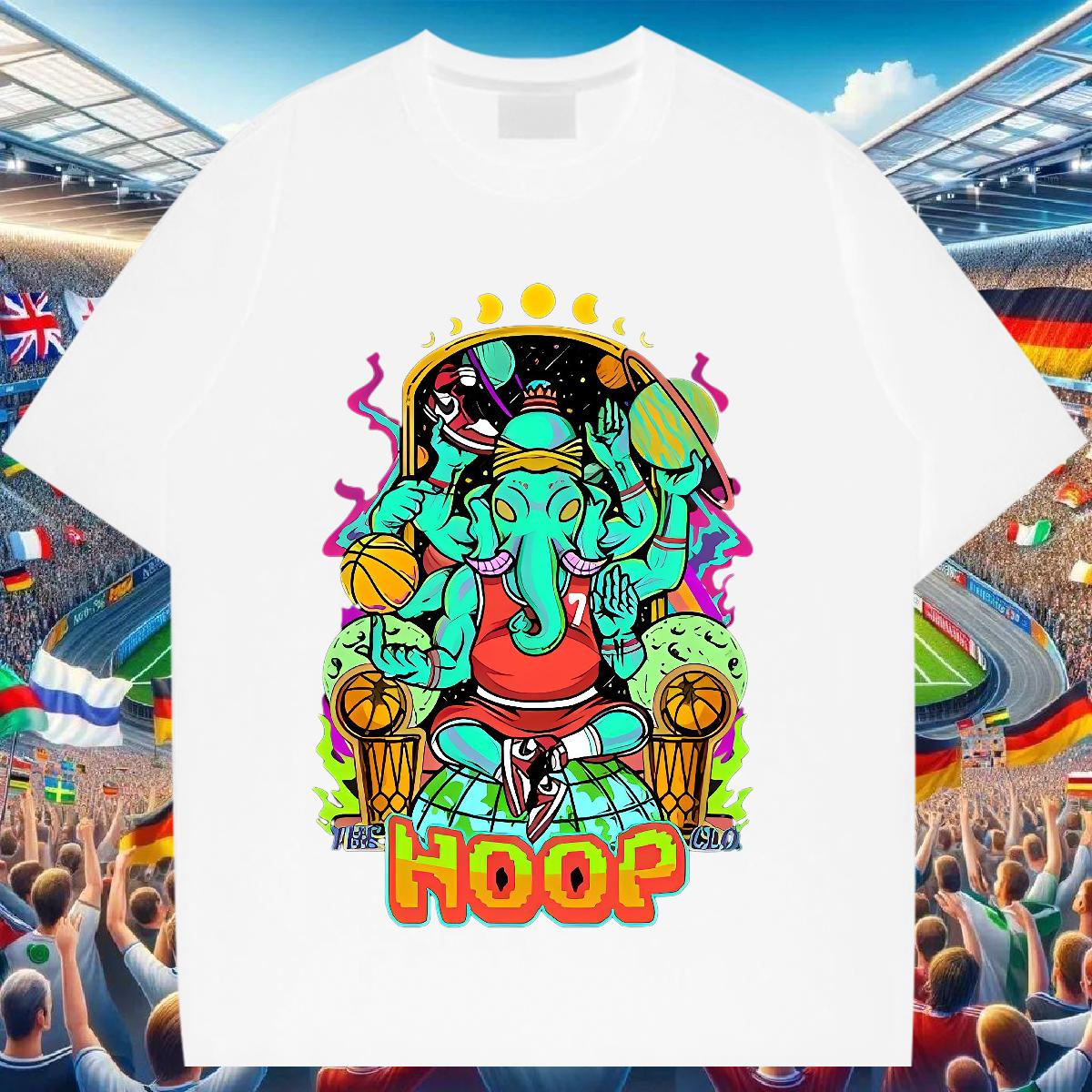 Wholesale T Shirt For Man Anime Print Casual Daily Wear Tshirt for Man Woman Breathable Short Sleeve Classic