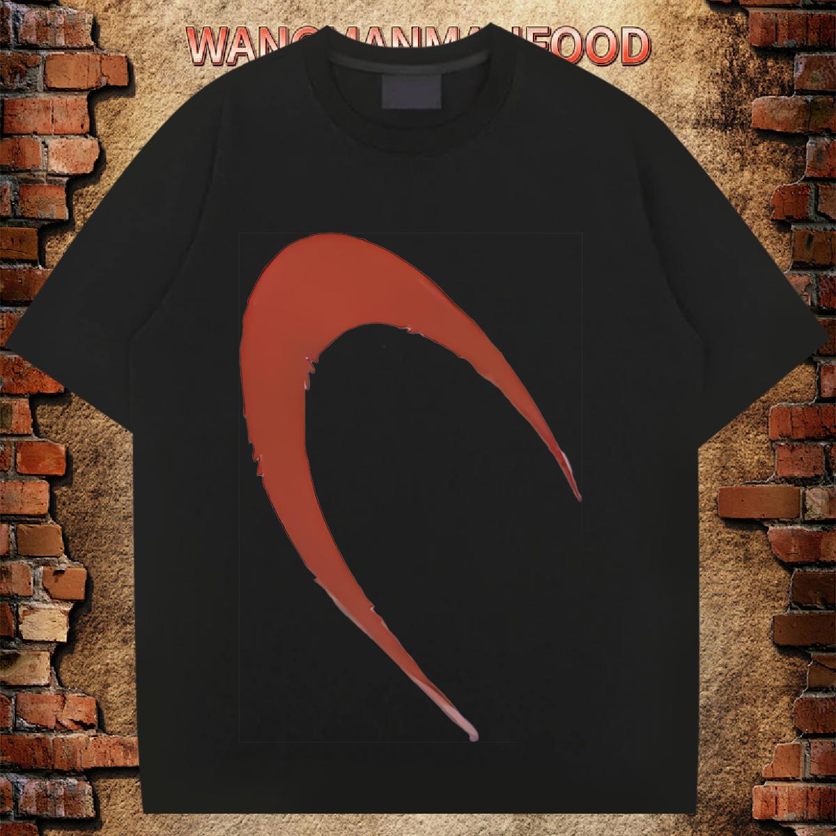 Loose Men Tops Tees Short Sleeve Cotton O-Neck Daily Wear T Shirts Men Floral Print Fashion New Clothes