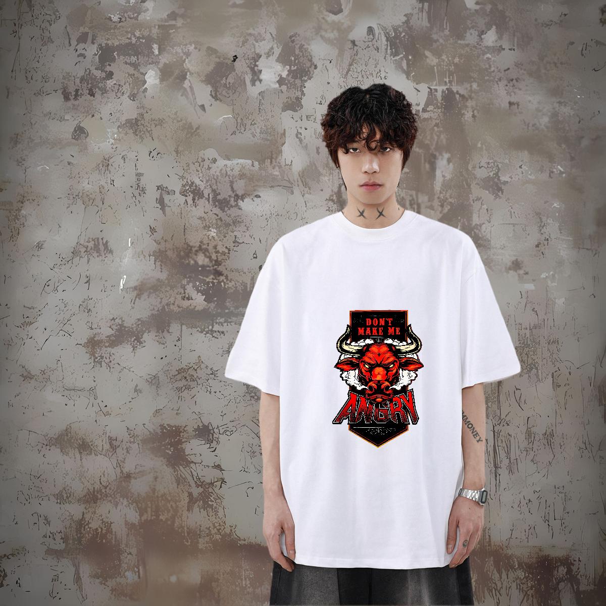 Classic Men Clothes T-Shirt Crew Neck Cotton Hip Hop T Shirt For Man DIY Printed Designer Fashion Tops Shirt