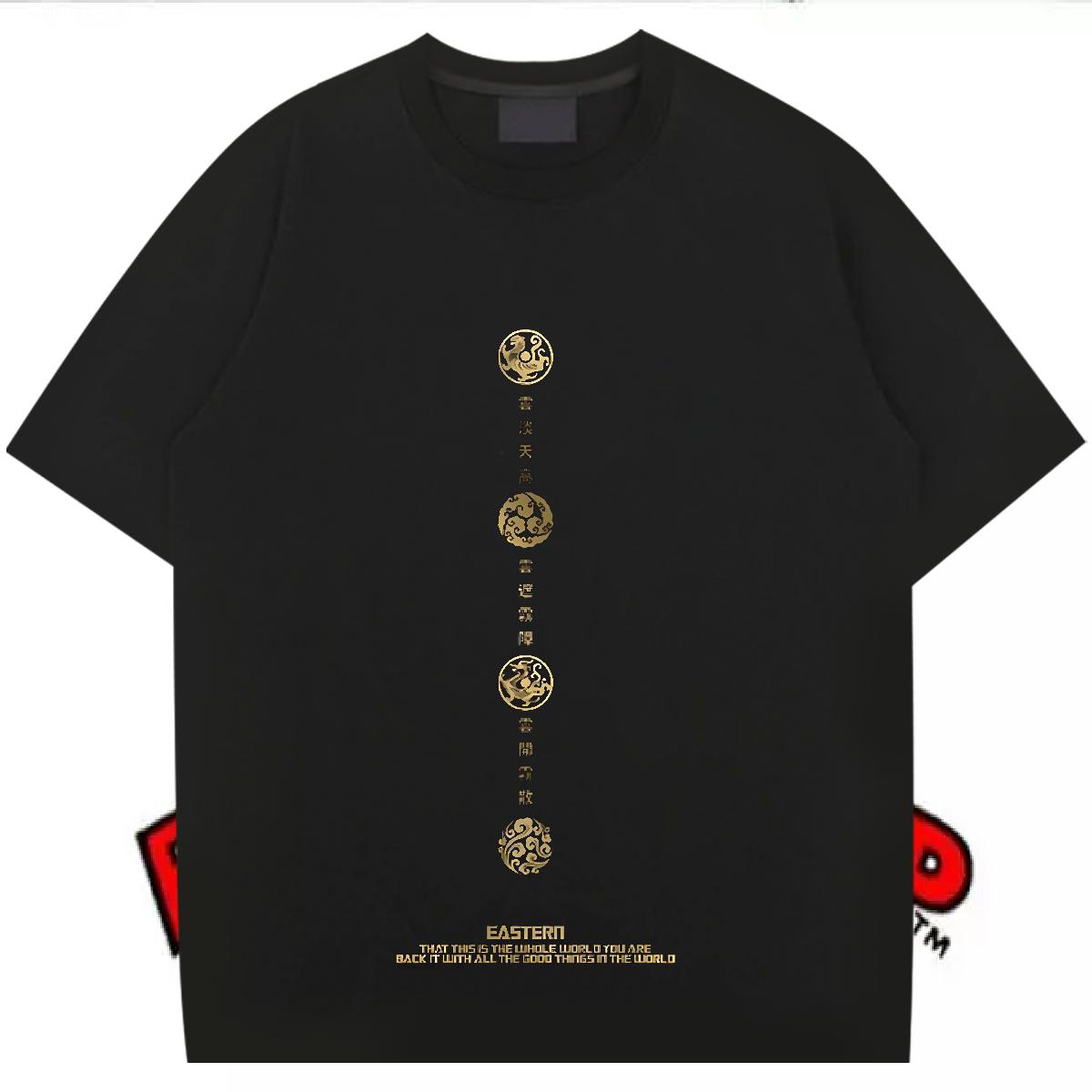 Stylist T shirt Asian Size Men Tees Beach Breathable Short Sleeve Classic Tops