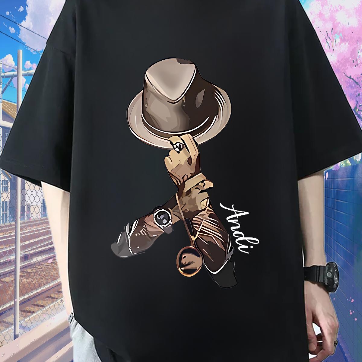 Fashion Casual T-Shirts Oversized S-3XL Home Outdoor Tshirts Crew Neck Cotton Loose Fit