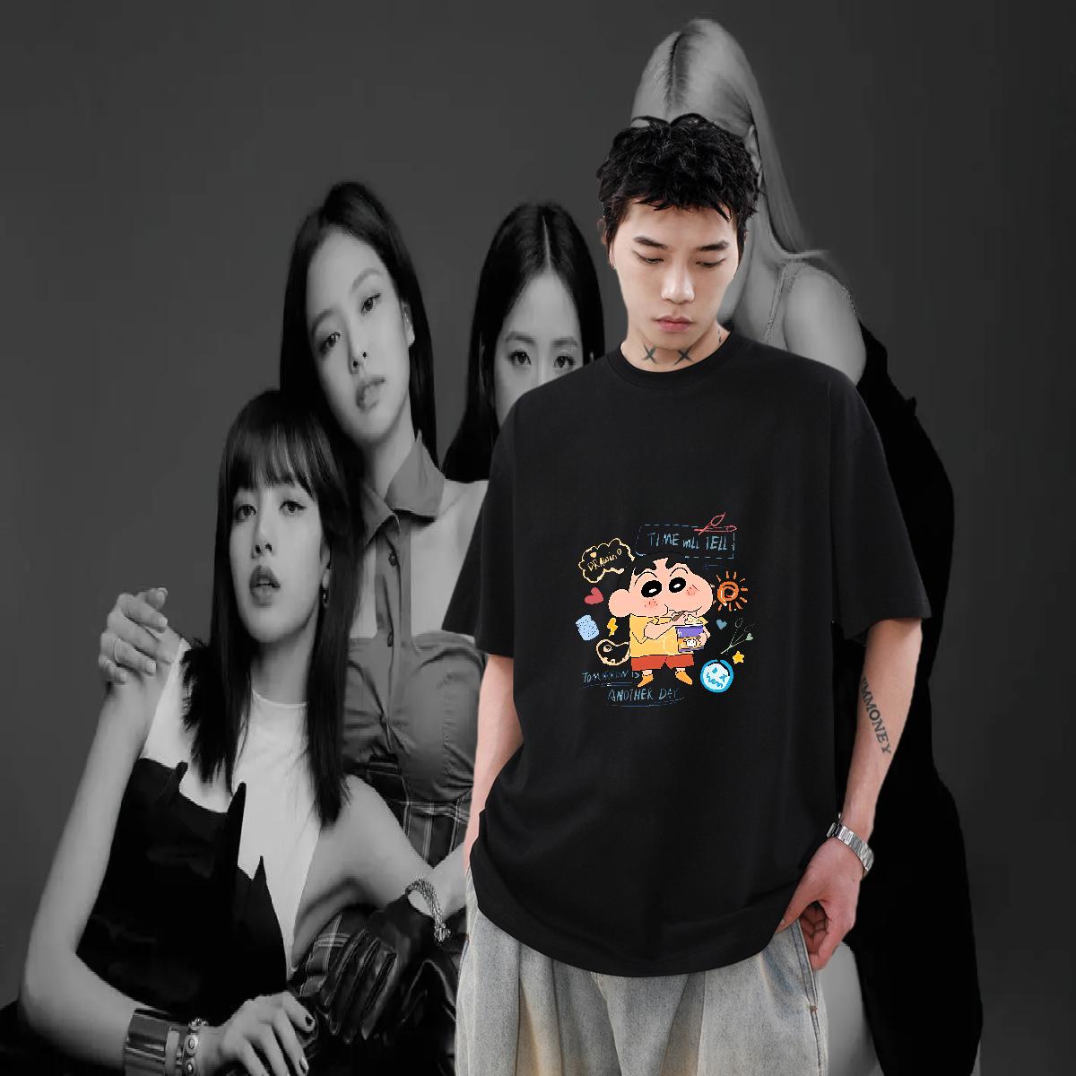 5A Tshirt for Man Woman Breathable Crew Neck Hip Hop Man T Shirts Customized Print Stylist Tops Tees