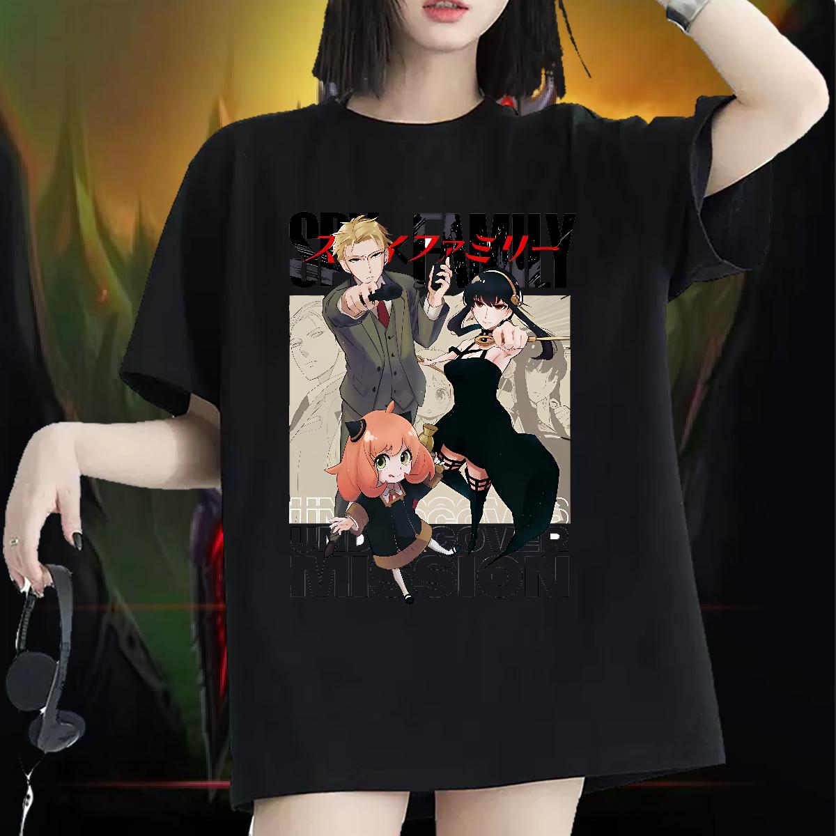 Cotton O Neck Short Sleeves T-Shirts Fashion New Casual Beach Couples T Shirts DIY Anime Printed Unisex Top Shirts