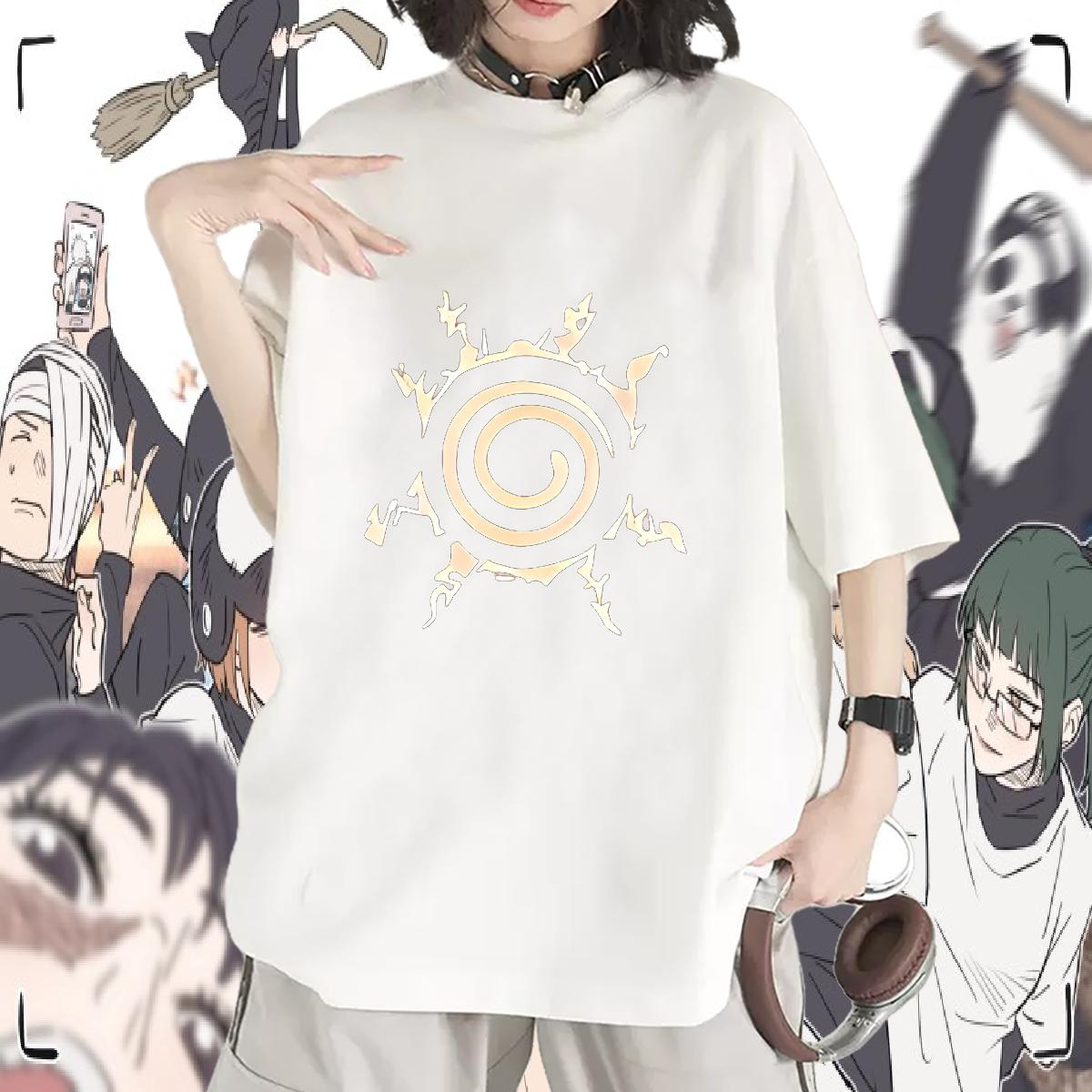 Classic Woman T Shirts Breathable Crew Neck Cotton Cartoon Printing S-3XL Clothes Shirt Street Loose fit Lady T shirt