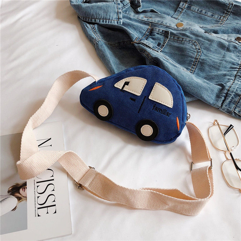 Childrens Crossbody Bag Cartoon Small Bag Cute Car Backpack Fashionable Single Shoulder Bag Boys Girls Accessories Kids Toys DPD24071316