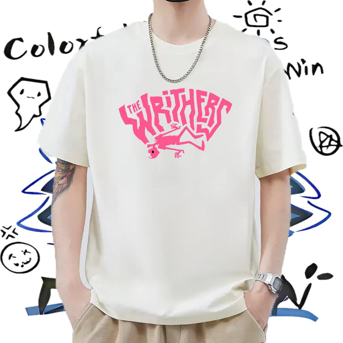 Fashion New T Shirts Men Oversized Sports Casual Men Clothes T-Shirt Crew Neck Cotton Breathable Loose