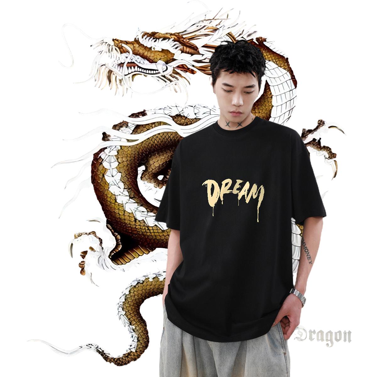 Customized T Shirt For Man Customized Print Summer Casual Men Clothes T-Shirt O-Neck Short Sleeve Cotton Classic