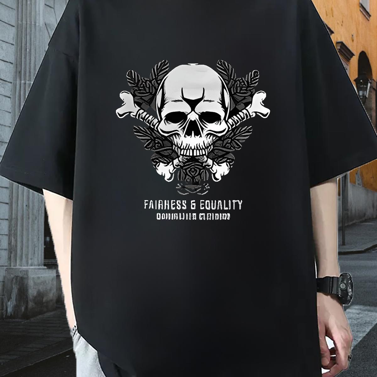 Fashion Casual T-Shirts for Men DIY Beach Mens Tshirts Breathable Crew Neck Cotton Soft