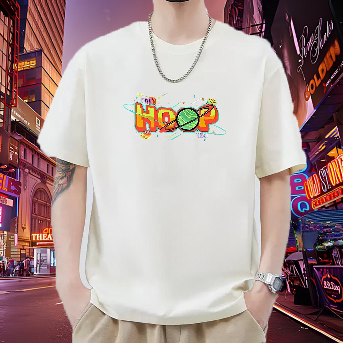 Wholesale T Shirt For Man Plus Size Custom Mens Tshirts Street Casual Cotton Breathable Cool Design Tops Shirt