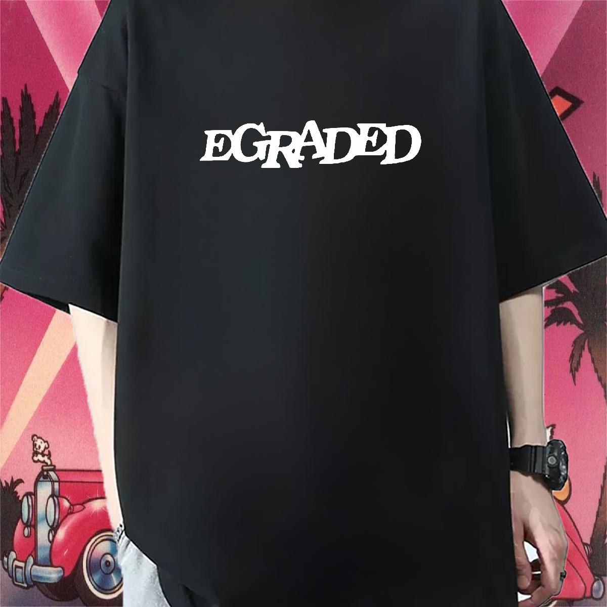 Cool Men Clothes T-Shirt O-Neck Short Sleeve Cotton Casual Daily Wear T Shirt For Man Black White Fashion Design Tshirts