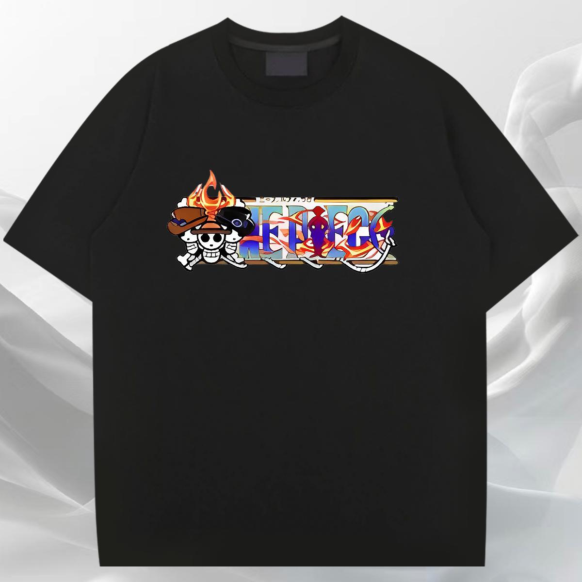 Designer T Shirt For Man Sports Casual Breathable Crew Neck Cotton Men Tshirts New Designer Anime Print Polos