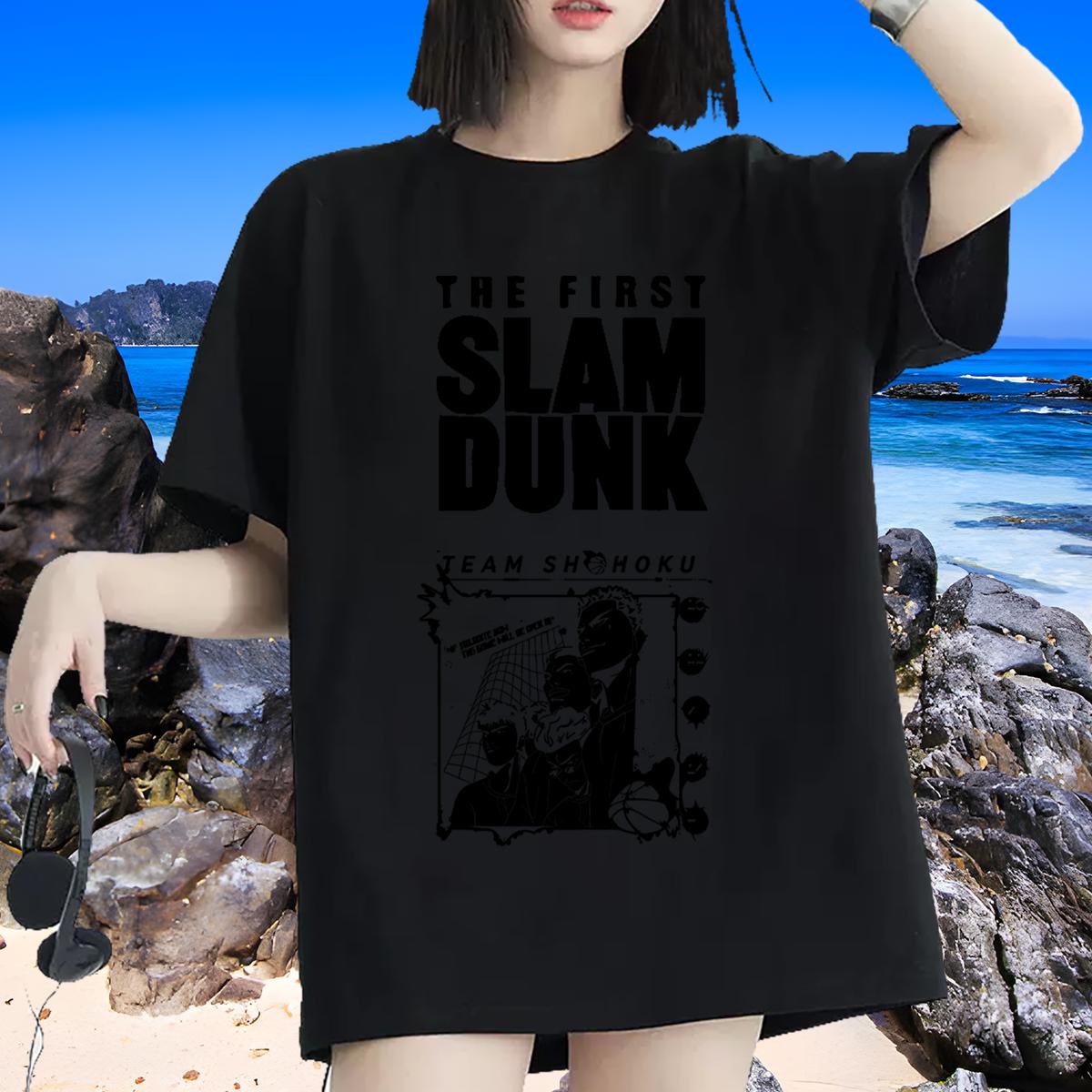 Cotton Breathable Soft T Shirts Women Fashion Beach Women Tees Anime Oversized High quality Tops Tees