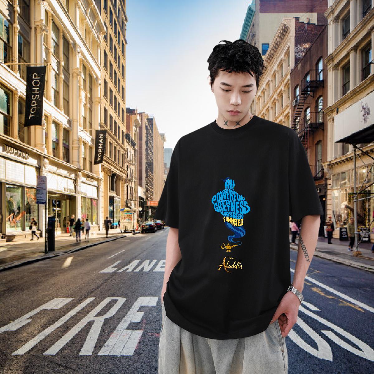 Classic T Shirts Men Street Cotton Breathable Couples T Shirts 2024 Summer DIY Wear