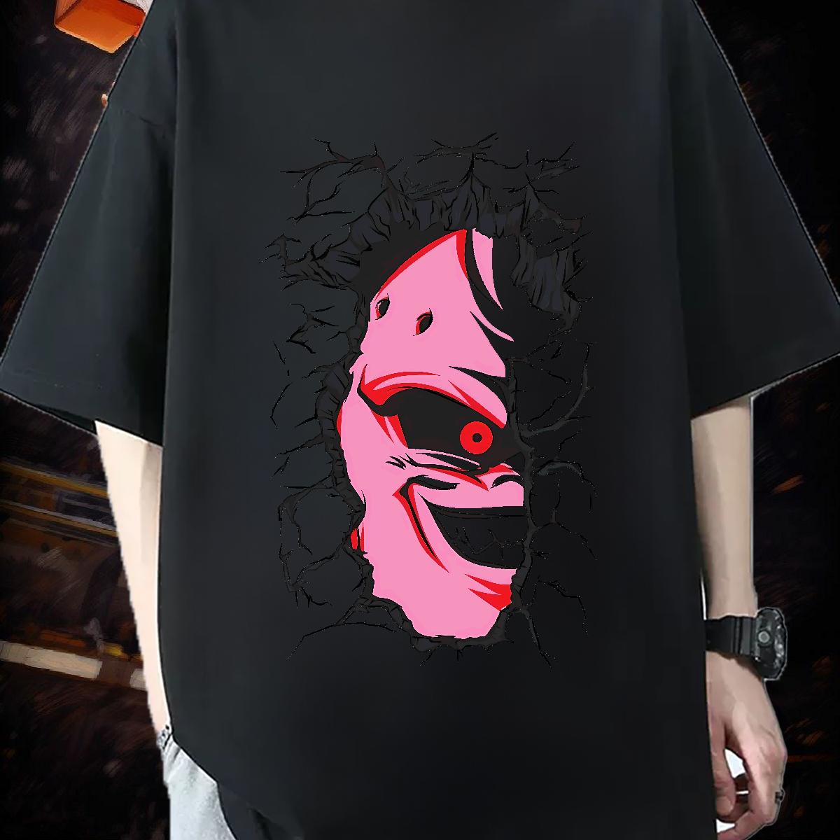 2024 New T Shirt For Man Custom Printed Mens Tshirts Sports Casual Short Sleeve Cotton O-Neck Soft Tees Shirts