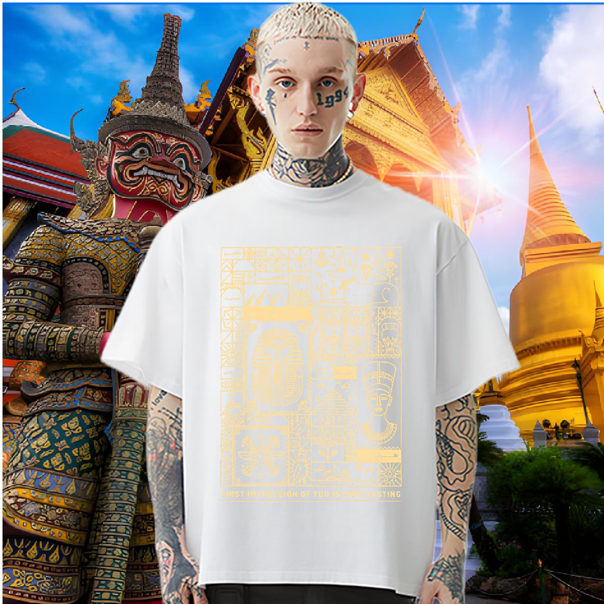 New Designer Mens T Shirts DIY Logo Men Clothes T-Shirt Casual Beach Cotton Breathable Soft Comfortable Polos