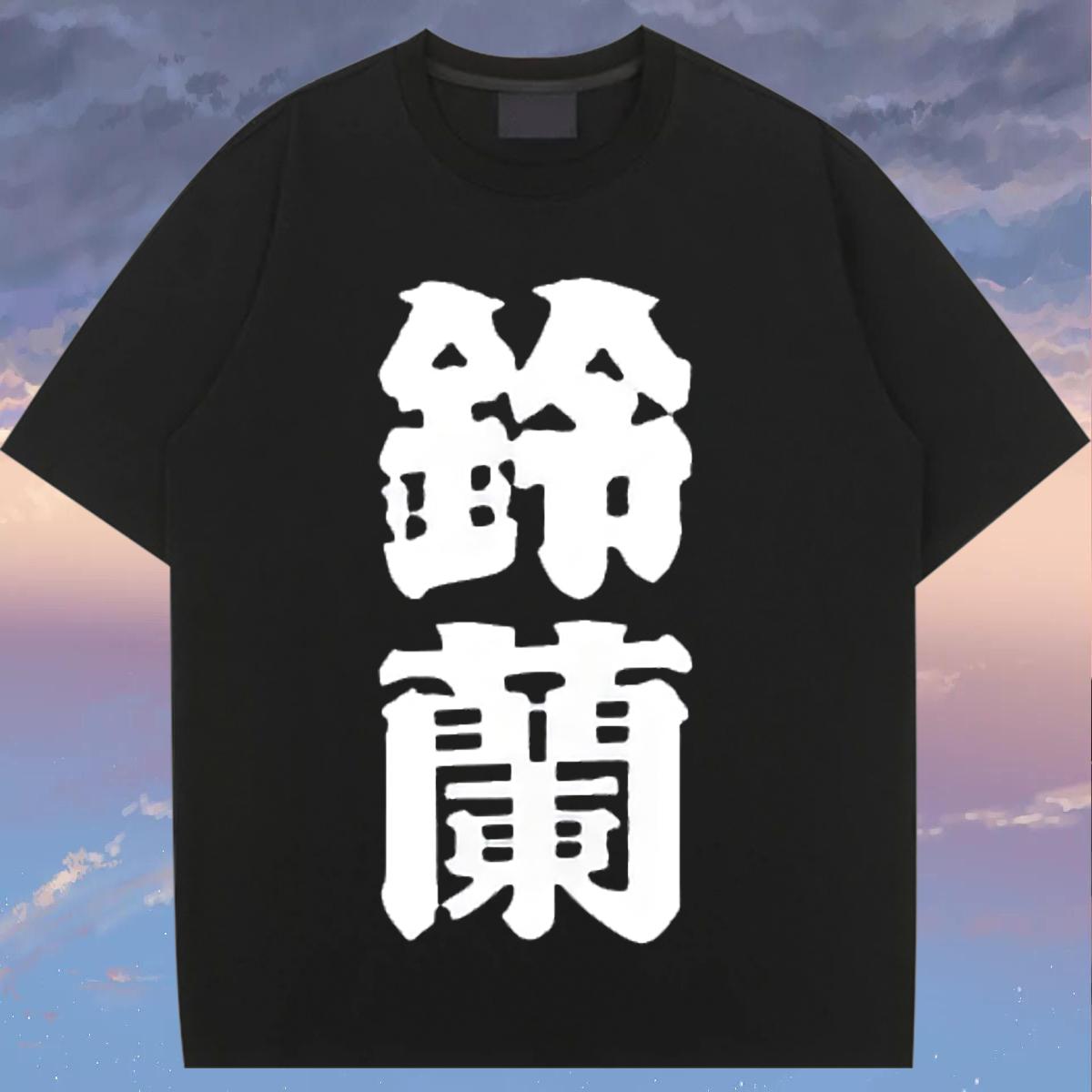Classic Womens T Shirts Short sleeve Cotton Soft Anime Print Tops Street High quality Couples T Shirts