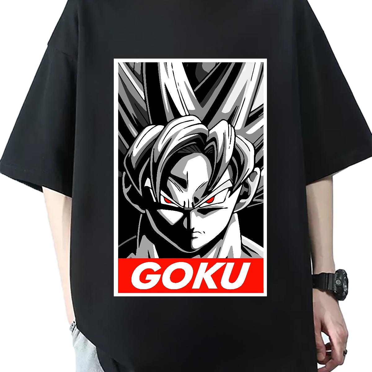 Cool Men Clothes T-Shirt Breathable Short Sleeve Anime Printing Street T Shirts Men DIY Logo 2024 DIY Tees Shirts