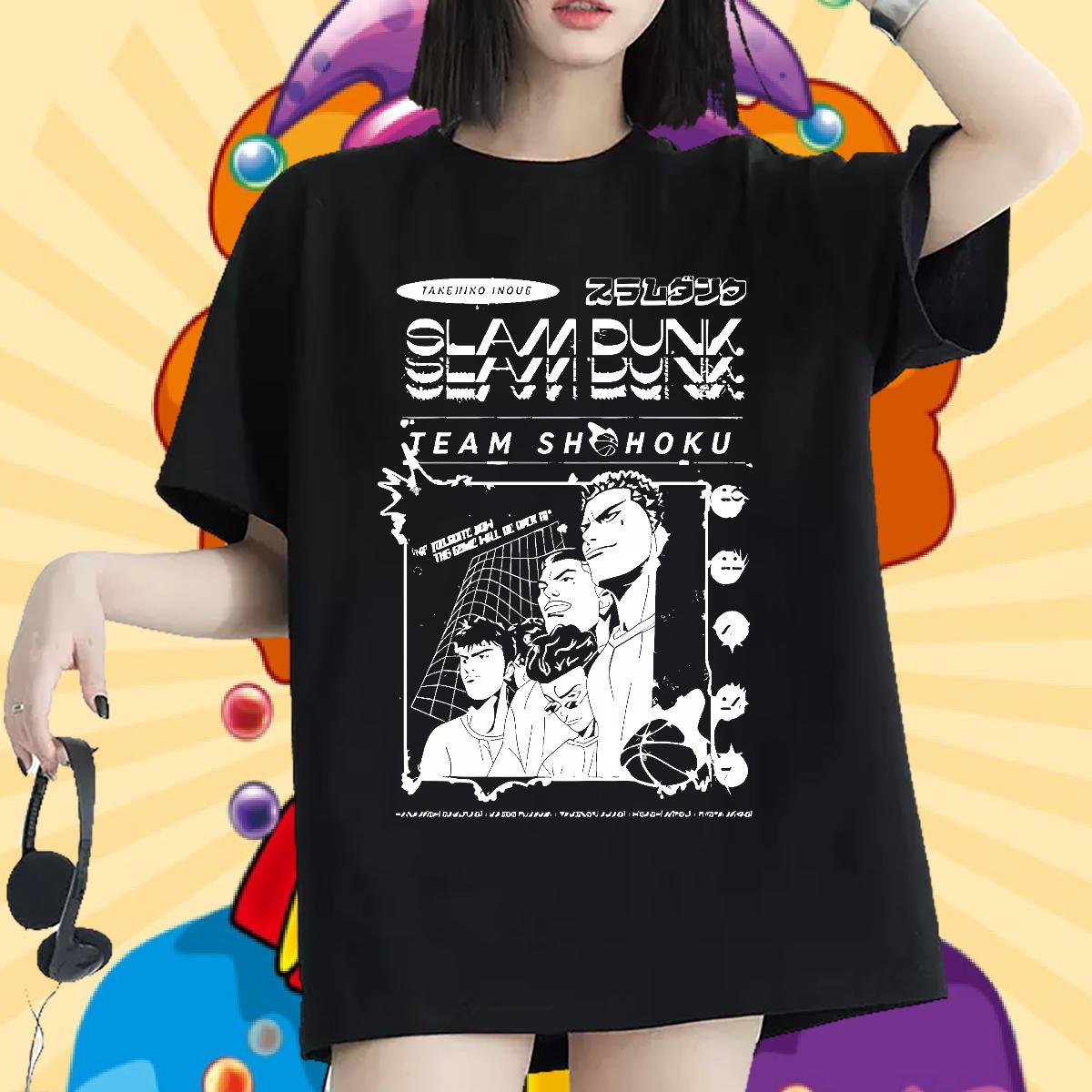 Wholesale T-Shirts for Women Cotton O Neck Short Sleeves Tshirts Casual Daily Wear Stylist Women Tshirts DIY Anime Printed