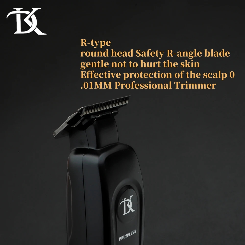 DK BAG Professional Men hair clippers Beard Trimmer 001MM Push for bald heads 7200rpm brushless motor 240709