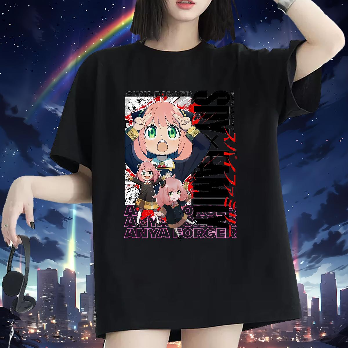 Designer T Shirts Women Round Neck Short Sleeve Custom Anime Tshirts Street Wear Popular Tshirt for Man Woman