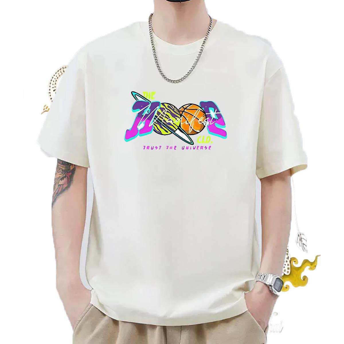 New Arrival T shirt Asian Size Tshirts Street Casual Round Neck Short Sleeve 5A Tees