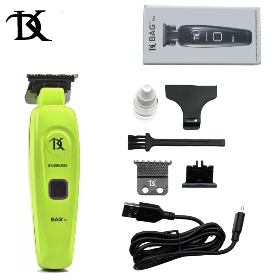 DK BAG Professional Men hair clippers Beard Trimmer 001MM Push for bald heads 7200rpm brushless motor 240709