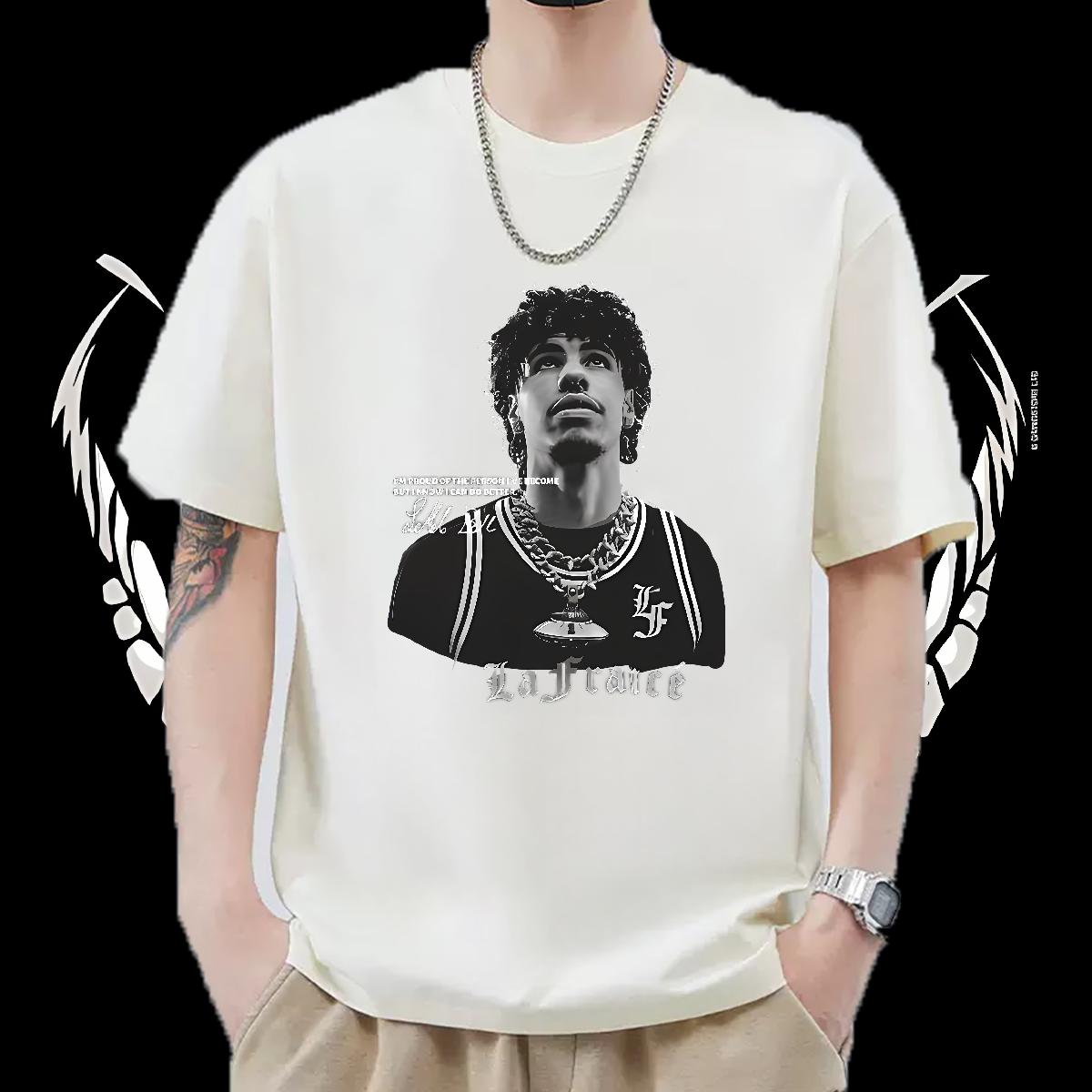 Fashion Designer T-Shirts for Men Floral Print Tshirts Sports Casual Breathable Crew Neck Cotton High Quality Clothes