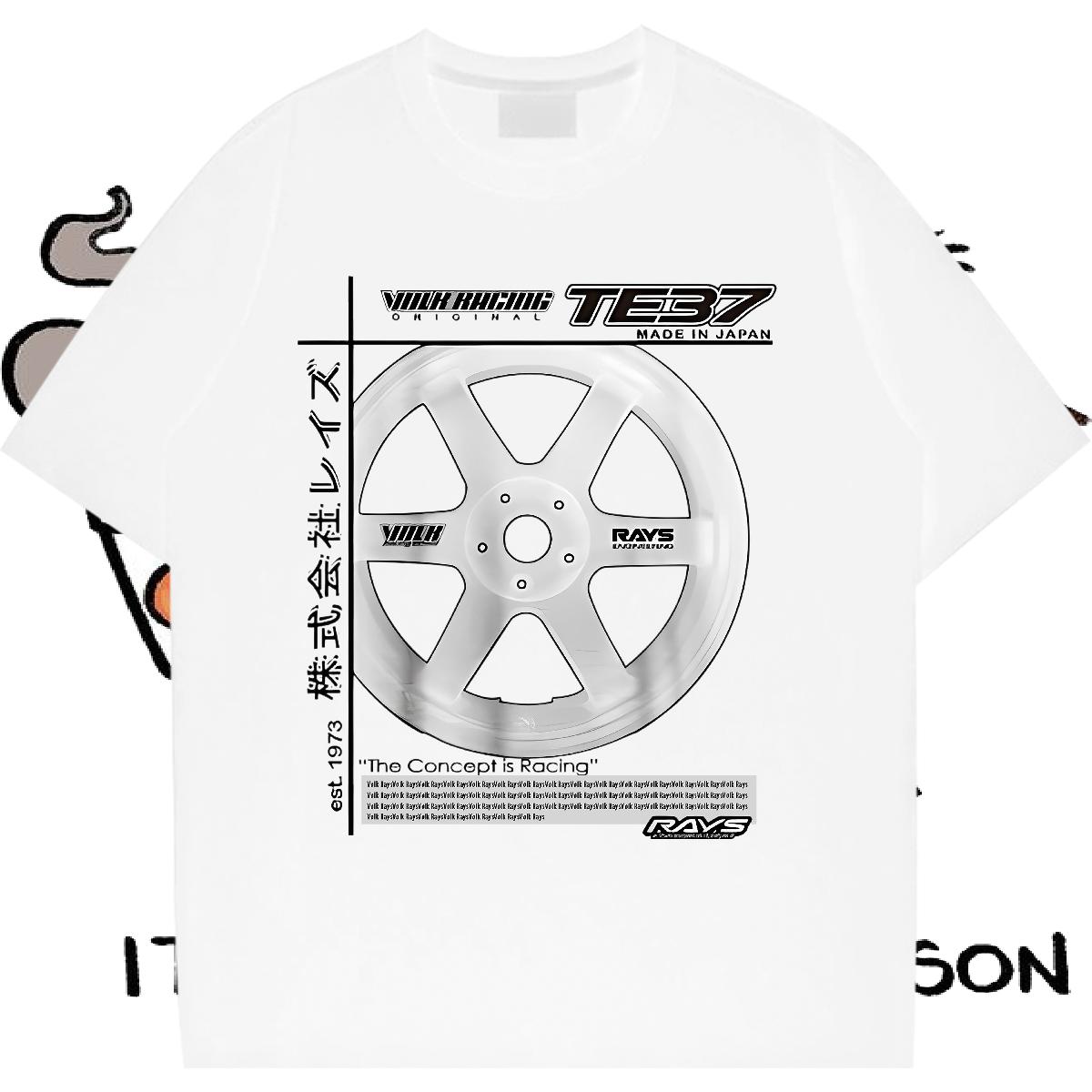 Cotton Breathable Womens T Shirts Casual New Summer Casual Womens Tshirts Cartoon Printing S-3XL Unisex Tops Shirt