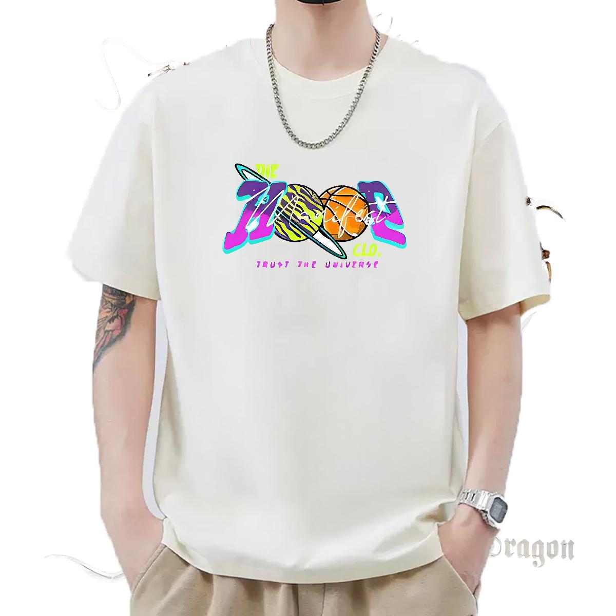 Designer Tshirt for Man Woman Breathable Crew Neck Cotton Daily Outfit T Shirt For Man Cartoon Print New Designer Polos