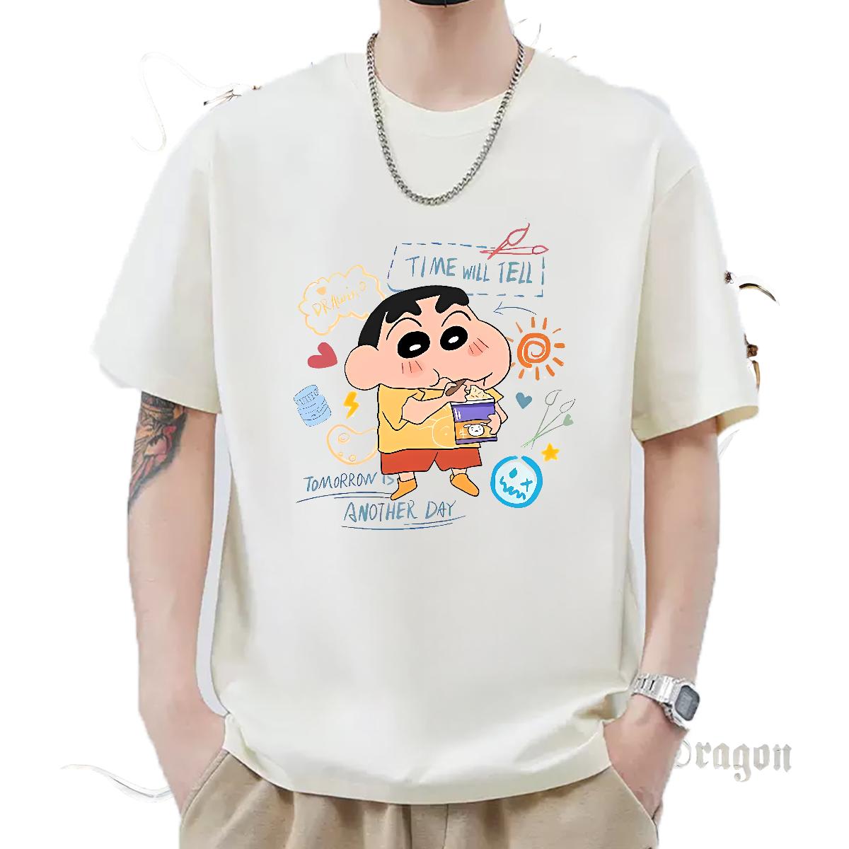 High Quality Couples T Shirts Short sleeve Cotton Soft Daily Wear Mens T Shirts DIY Anime Custom Clothes