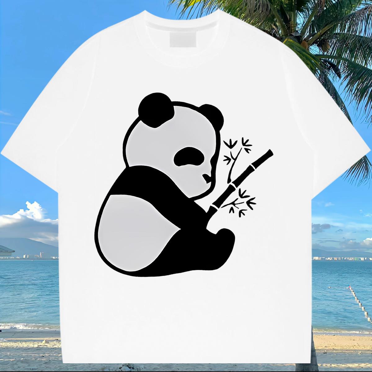 Classic T Shirts Men Anime Print Tshirts Hip Hop Street Round Neck Short Sleeve Unisex Wear