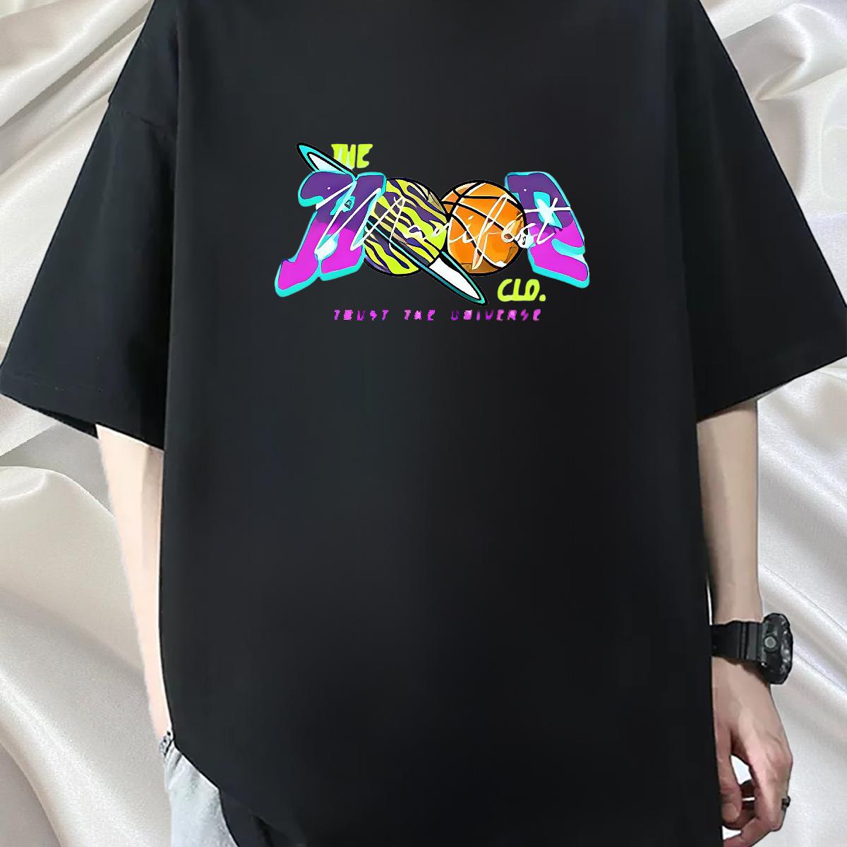 2024 T Shirts Men DIY Printed Street Mens Tshirts Short sleeve Cotton Soft Designer