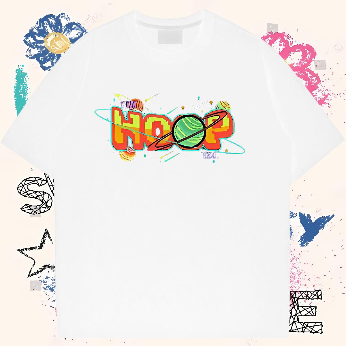 DIY Customized T-Shirts for Men DIY Anime Spring Summer Men Clothes T-Shirt Crew Neck Cotton Unisex