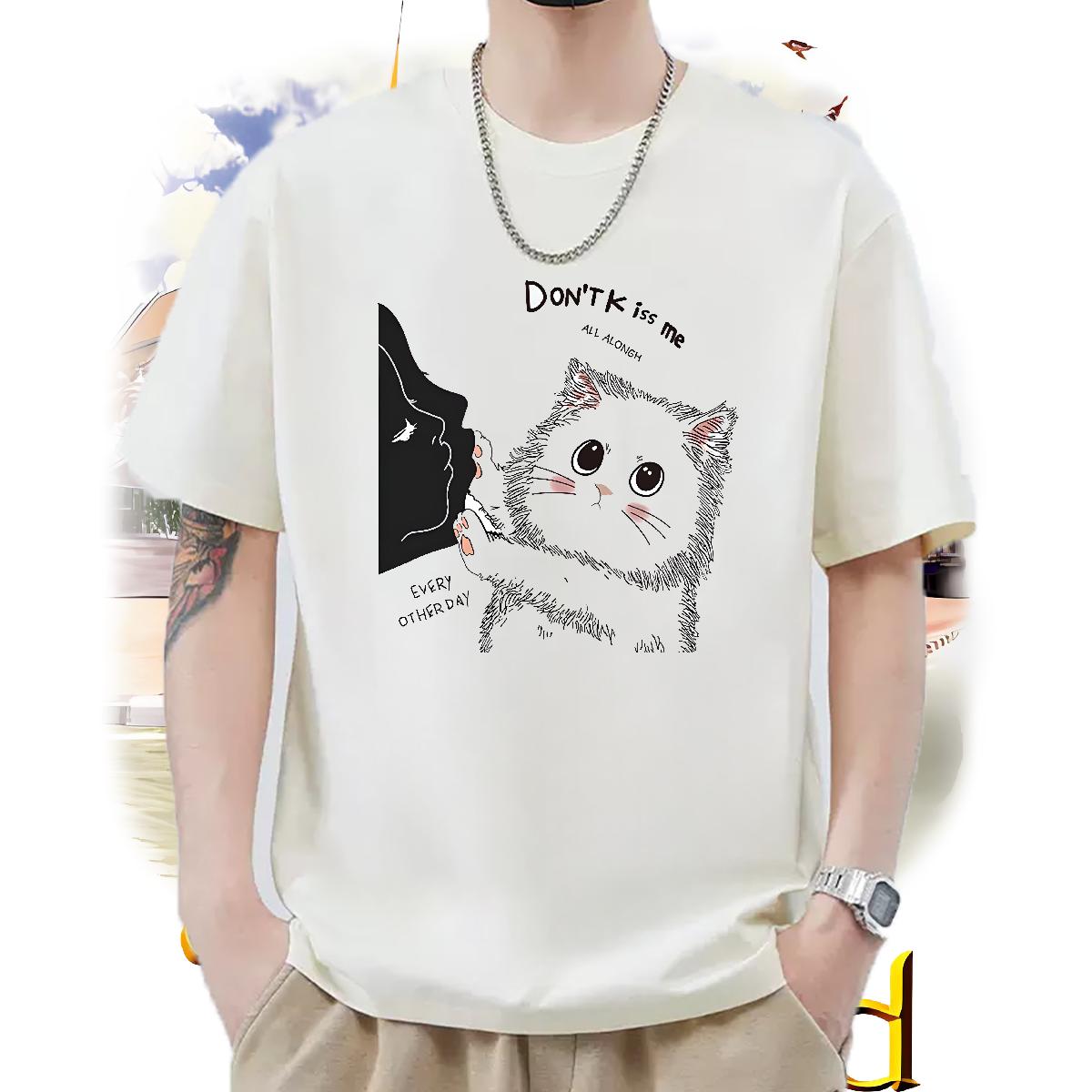Designer Fashion T shirt Custom Anime Casual Daily Wear Tshirt for Man Woman Cotton O Neck Short Sleeves Popular