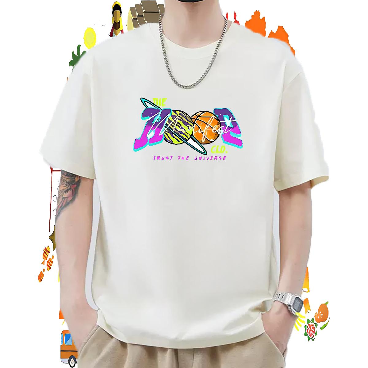 DIY T shirt Cartoon Print Summer Casual Tshirts Breathable Short Sleeve High Quality