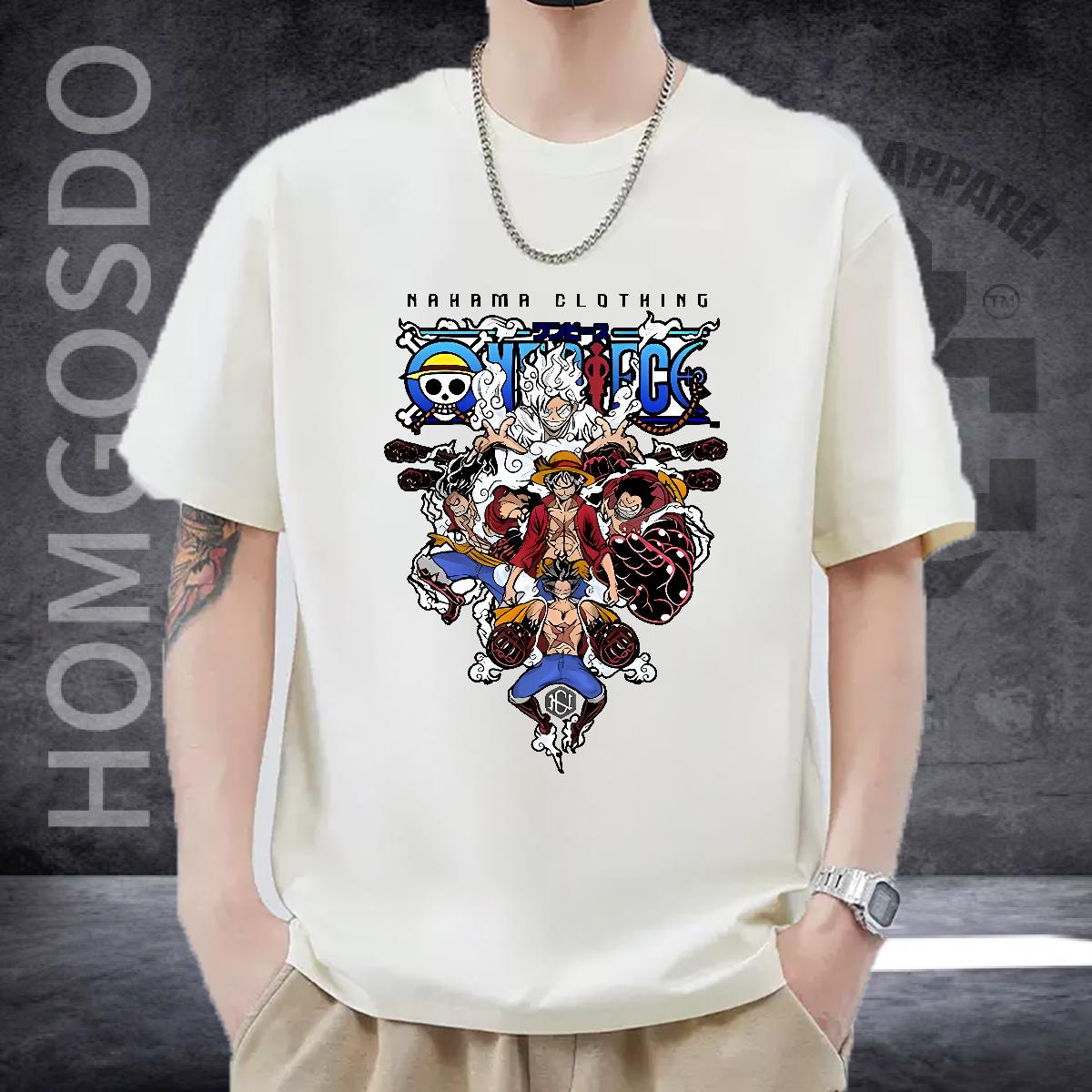 Fashion Design Man T Shirts DIY Anime Tshirts Hip Hop Street Breathable Short Sleeve Wholesale Top Tees
