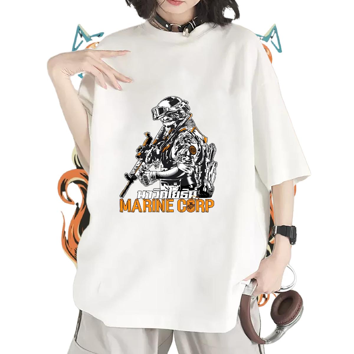 5A Women T Shirts Crew Neck Cotton Breathable Tops Outdoor Custom Lady T shirt Custom Print Plus Size