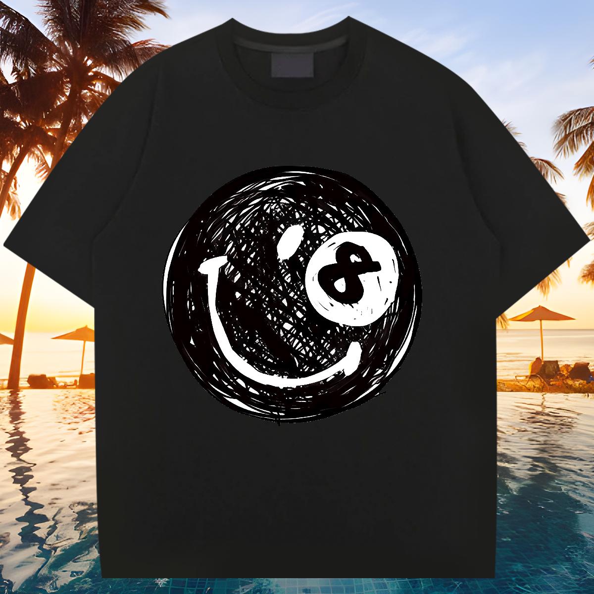 2024 Designer T Shirt For Man White Plus Size Men Tshirts Street Casual Cotton Breathable Soft Brand Clothes