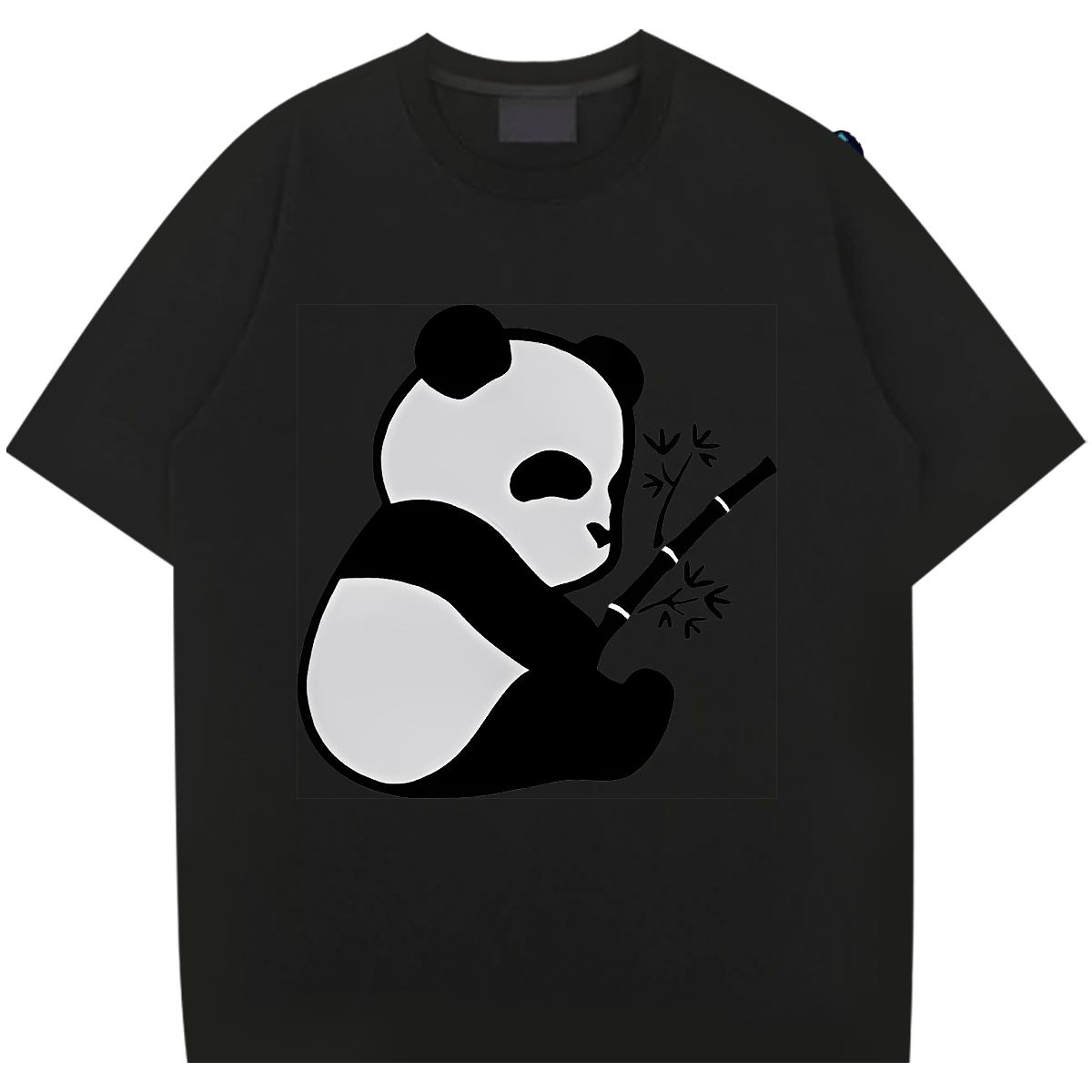 2024 T Shirts Men Plus Size Cartoon Street wear Hip Hop Men Tees O-Neck Short Sleeve Cotton Unisex