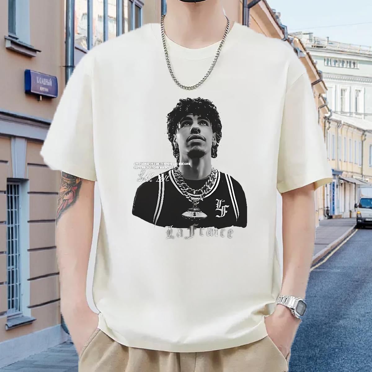 Loose Fit T-Shirts for Men Anime Printing Street Short sleeve Cotton Soft Mens Tshirts Designer Fashion DIY Anime Clothings