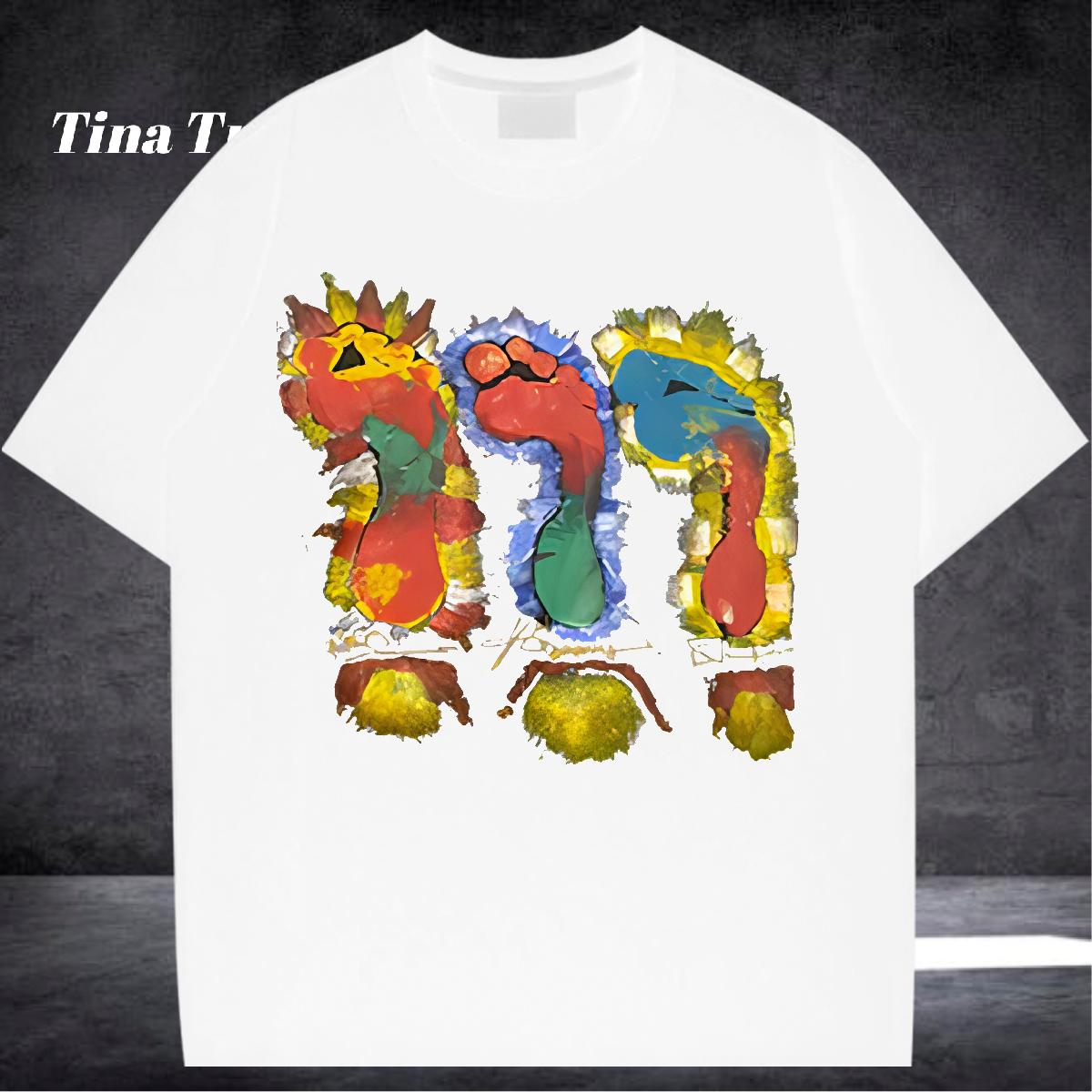 2024 Summer Men T Shirts Black Oversized Beach Men Clothes T-Shirt Breathable Short Sleeve Cool Design