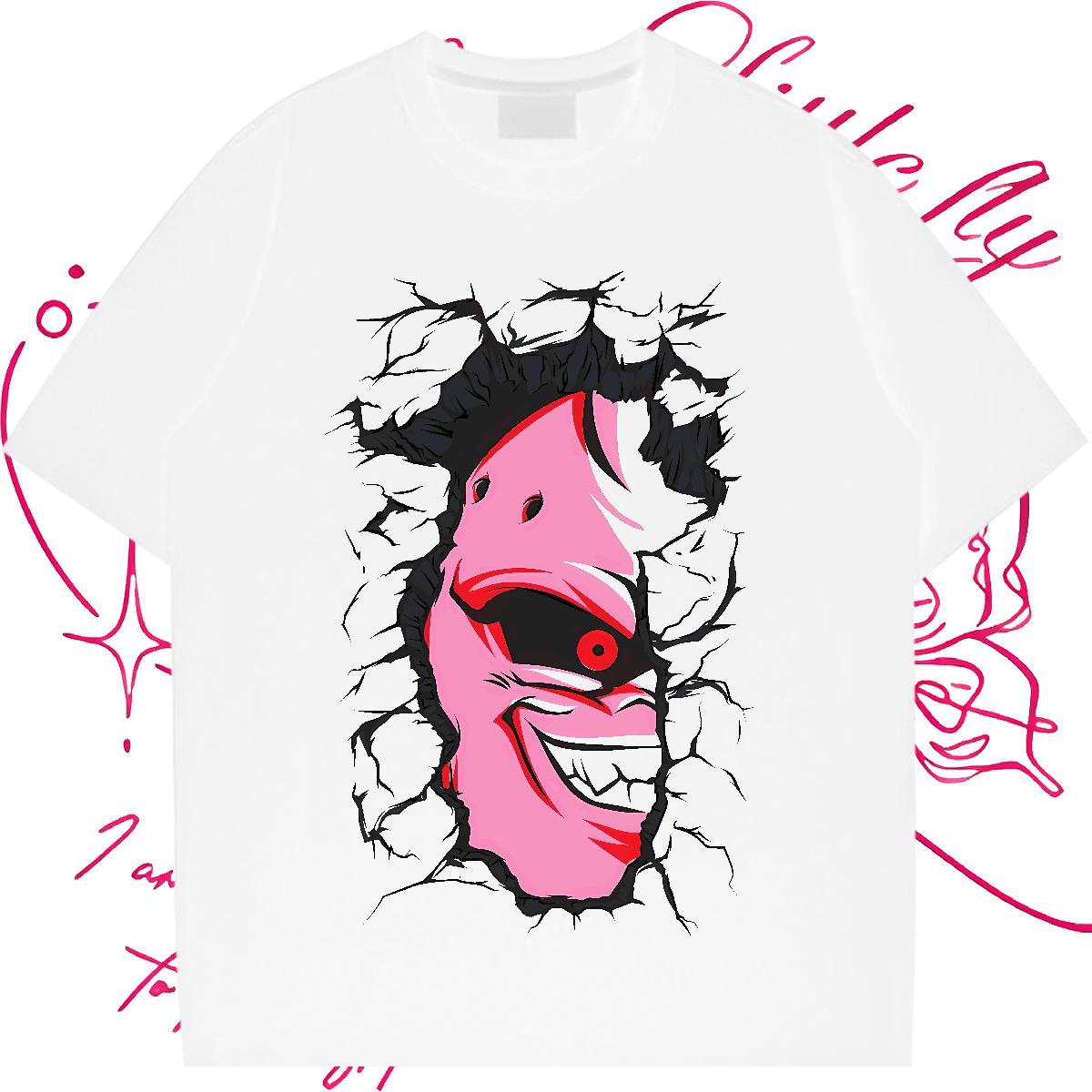 2024 T shirt DIY Anime Men Tops Tees Summer Casual Breathable Short Sleeve Popular Clothes