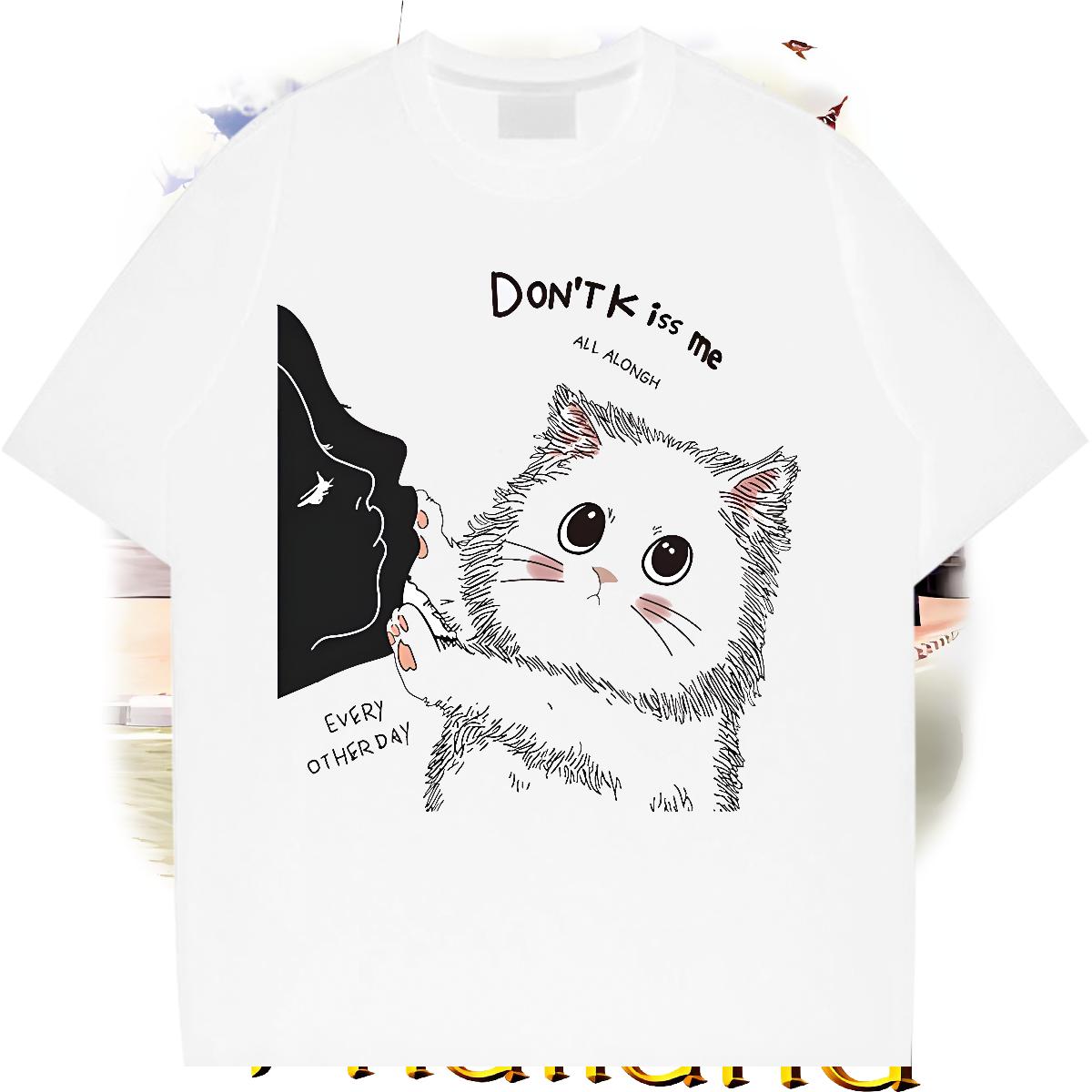 Designer Fashion T shirt Custom Anime Casual Daily Wear Tshirt for Man Woman Cotton O Neck Short Sleeves Popular