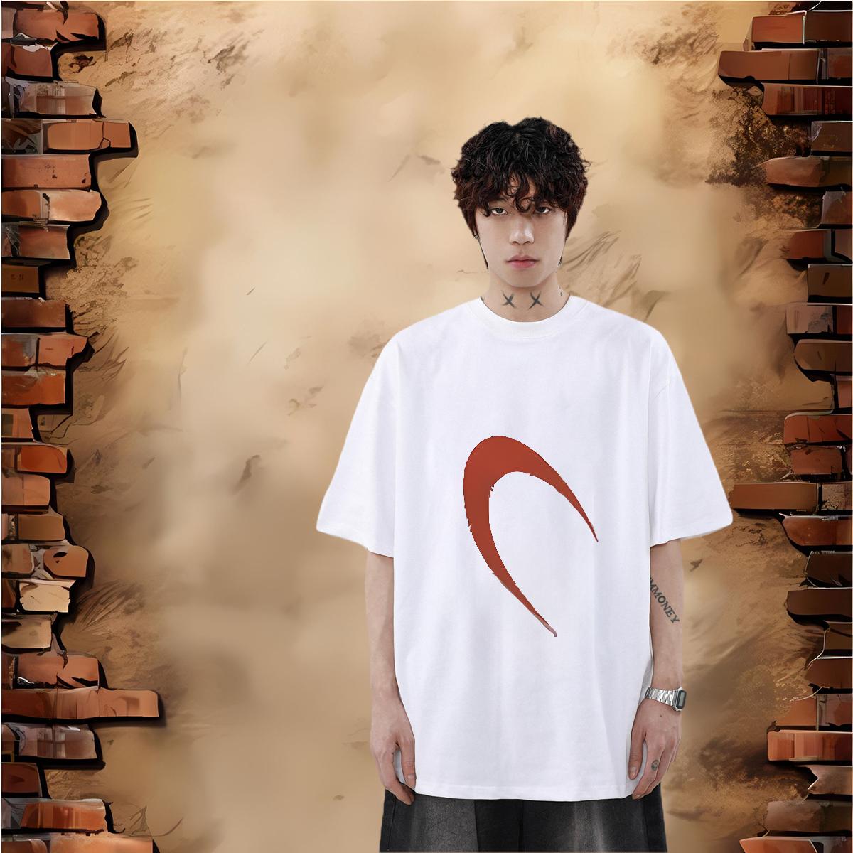 Soft Men Clothes T-Shirt Cotton Breathable Short Sleeve Home Outdoor Men T Shirts Custom Cartoon New Polos