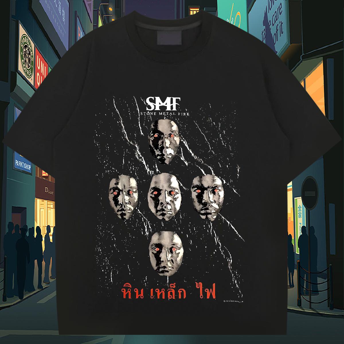 Fashion Designer Mens T Shirts DIY Anime Men Tops Tees Hip Hop Breathable Crew Neck Cotton Brand Tshirts