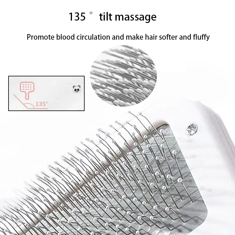 Pet Hair Dryer with Slicker Brush Grooming for Cat and Dog Brush Professional Home Grooming Furry Drying Portable Dog Blower