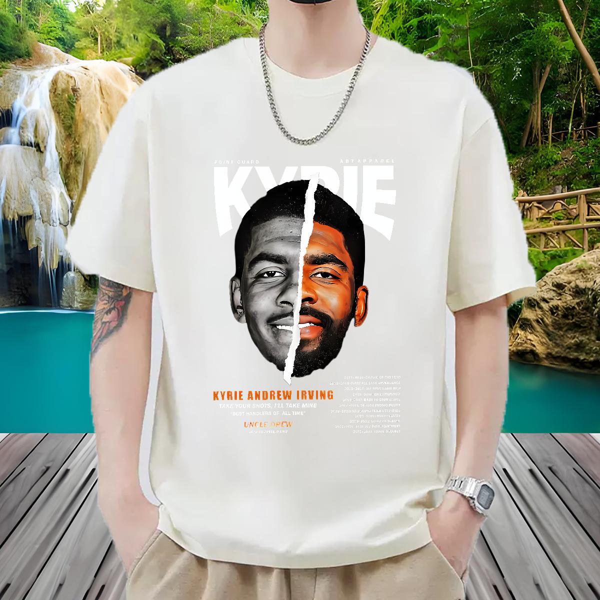 New Designer T-Shirts DIY Printed Mens Tshirts Daily Wear Breathable Crew Neck Cotton Soft Clothings