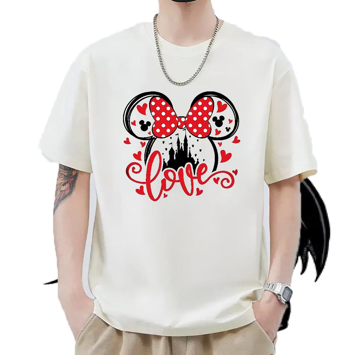 2024 Mens T Shirts Custom Anime Summer Casual Couples T Shirts Crew Neck Cotton Breathable Wholesale