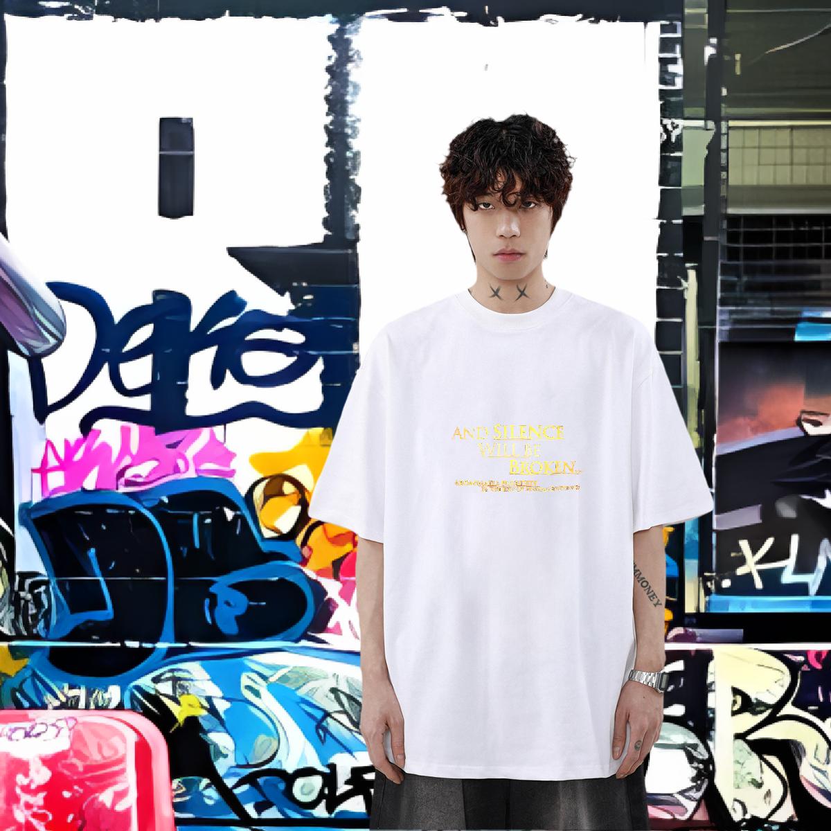 Classic Man T Shirts Spring Summer Cotton Breathable Short Sleeve Tshirt for Man Woman Factory Direct White Plus Size Tops