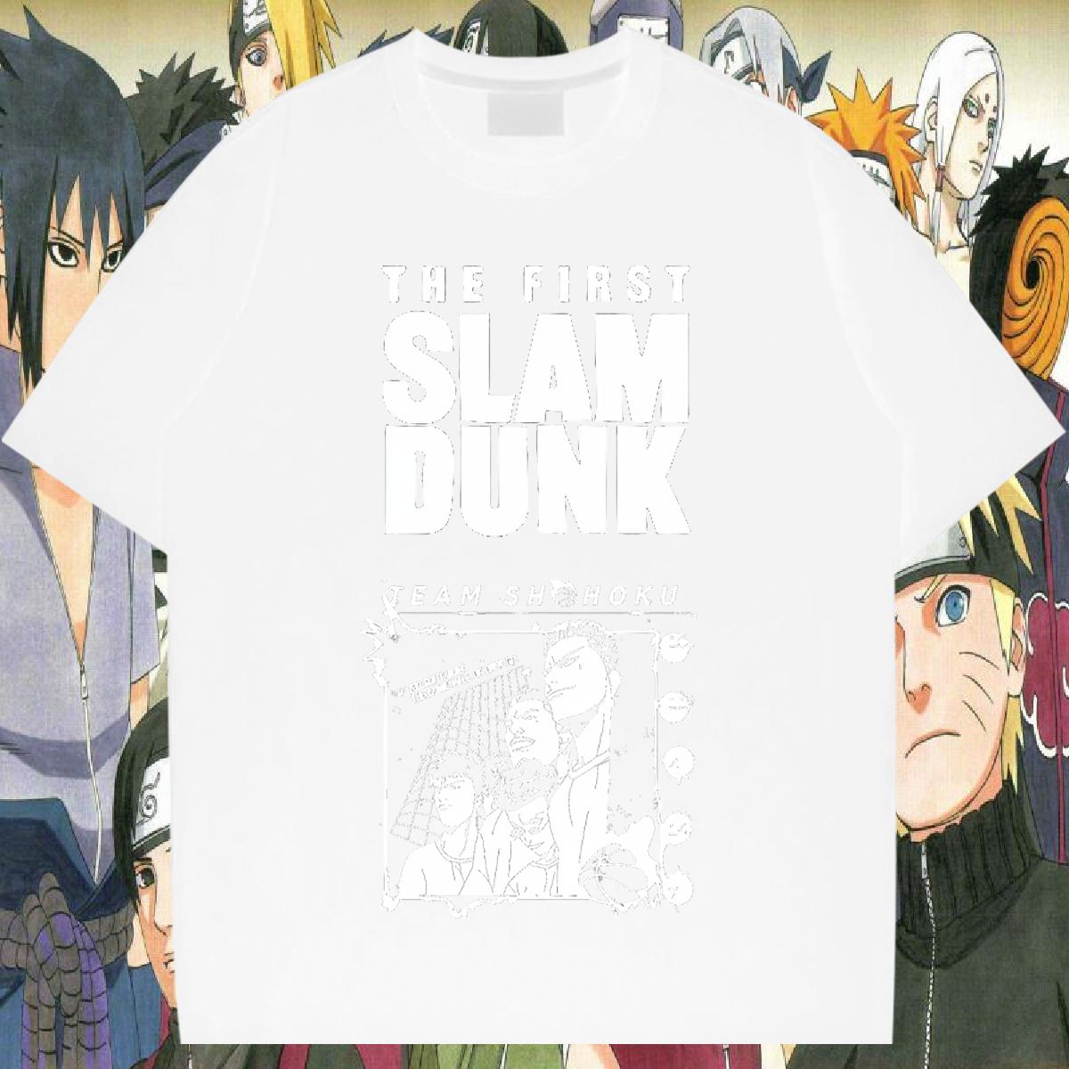 Brand T-Shirts Home Outdoor Round Neck Short Sleeve Men Tees Fashion Anime Print Tshirts